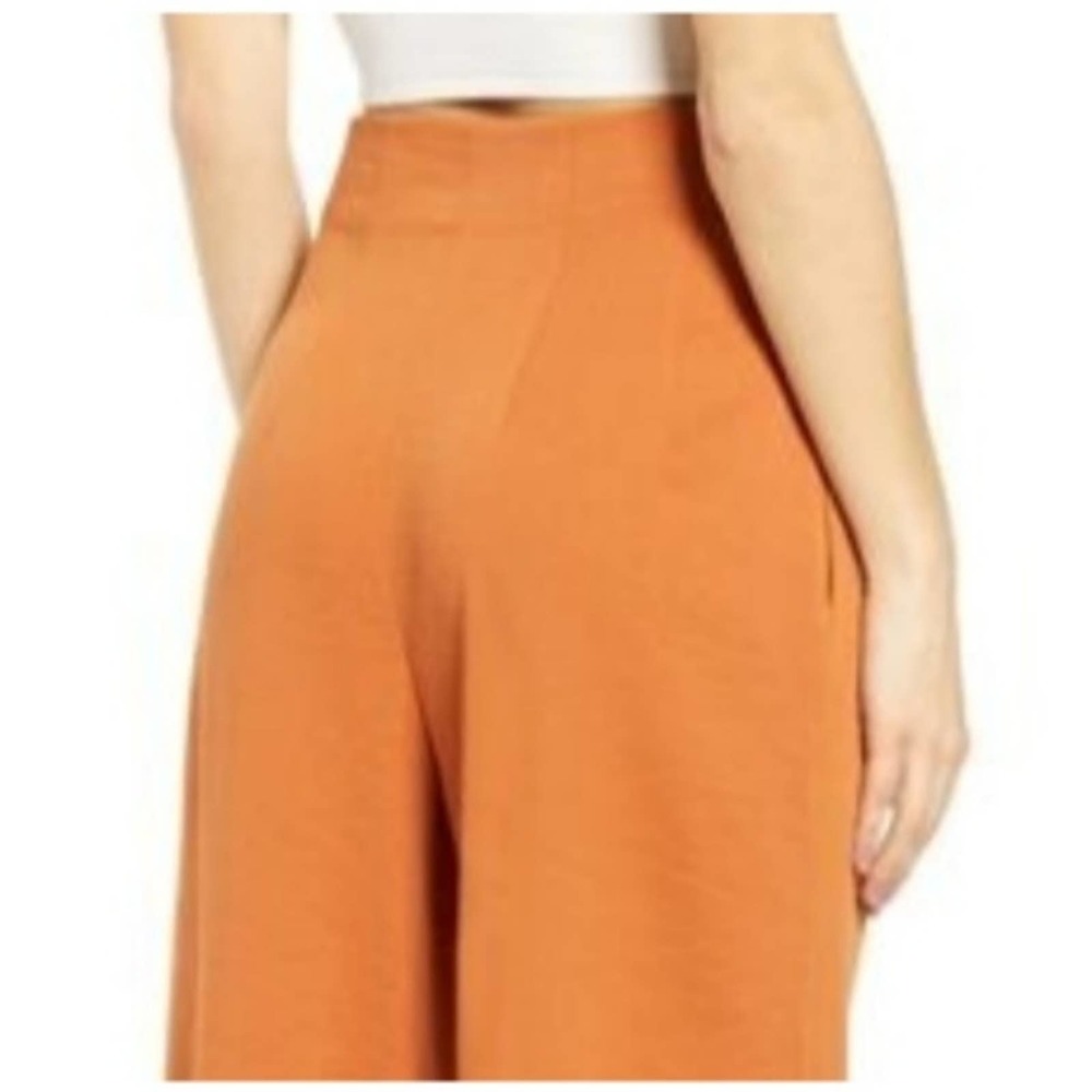 Leith High Waist Clean Cropped Pants 3x - Picture 3 of 7